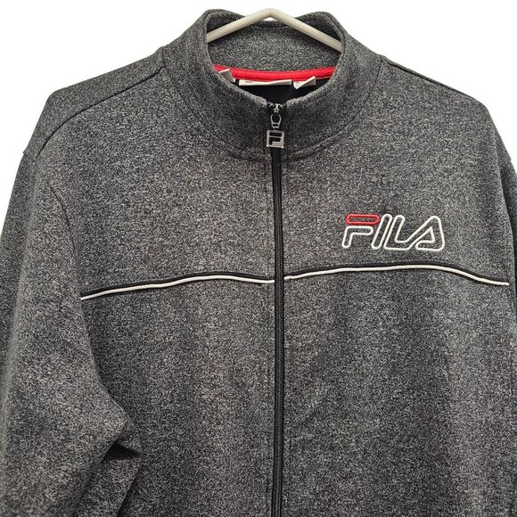 FILA Trustworthy Jacket Full Zip Front Closure Sweater with Men's Size … - Picture 4 of 13